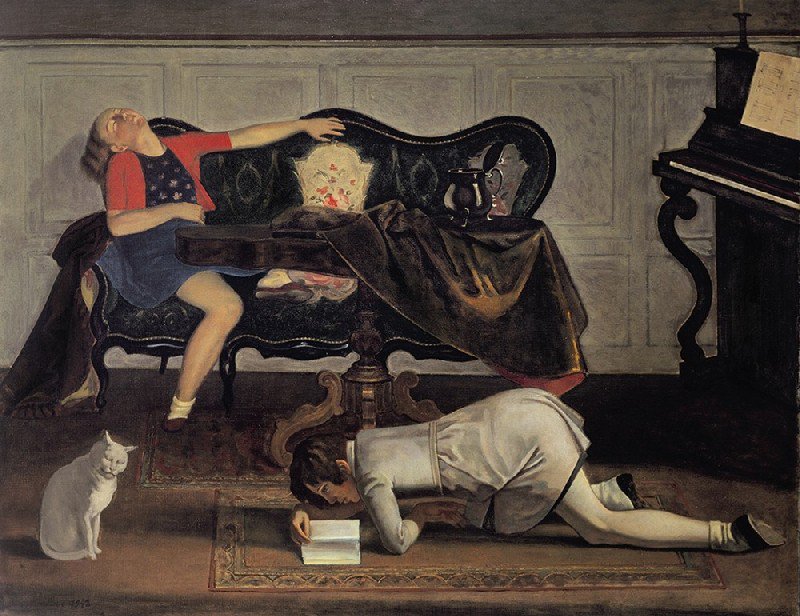 Balthus arte provocativo erotico 13