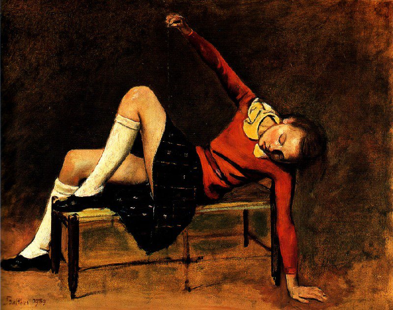 Balthus arte provocativo erotico 17