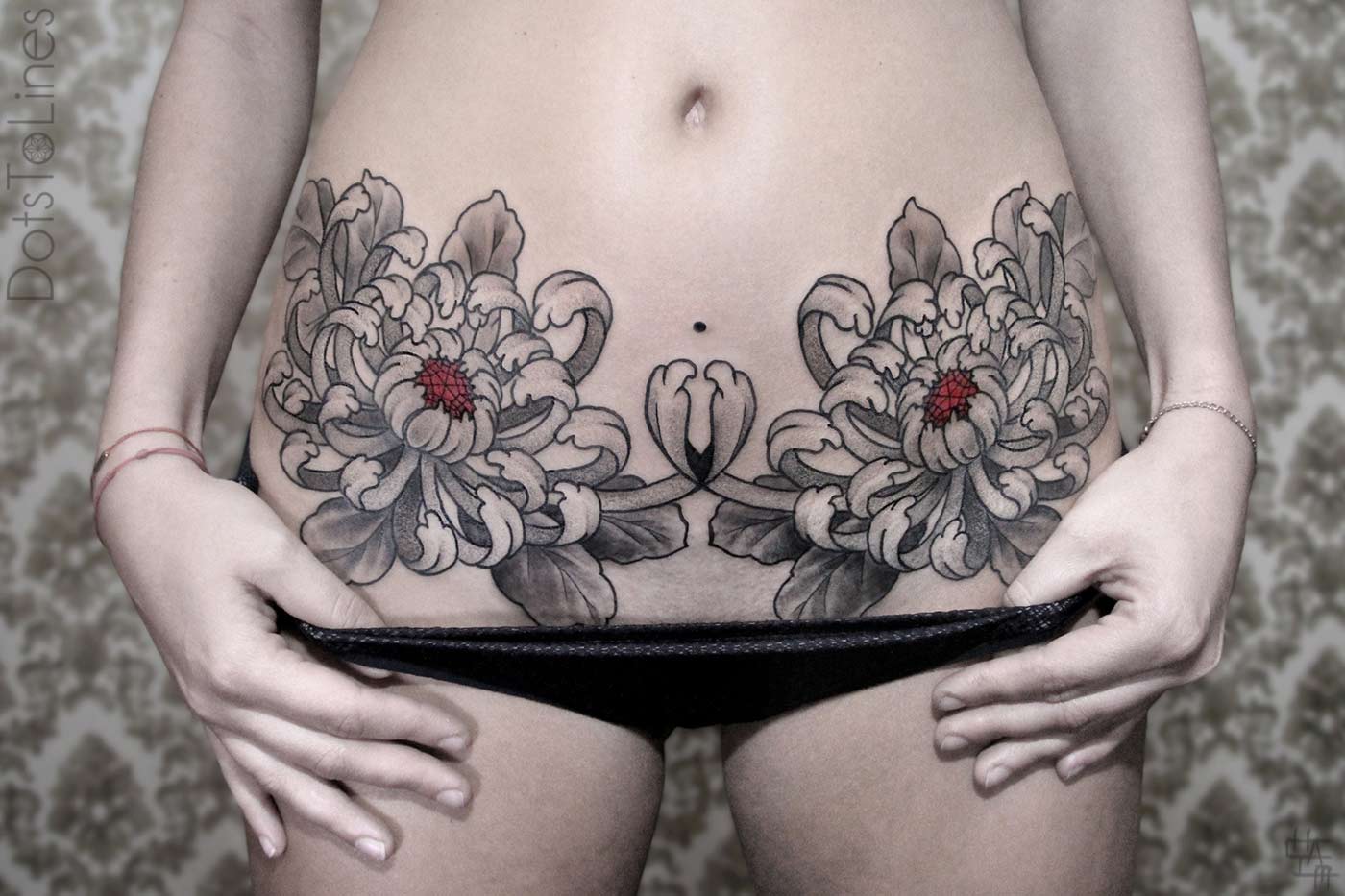 Chaim Machlev tatuajes minimalistas geometricos 14