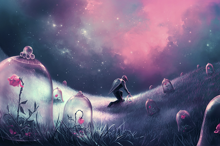 Ciryl Rolando dibujos inspirados en Hayao Miyazaki Tim Burton 10