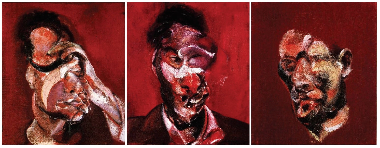 Francis Bacon Three Studies for a Portrait of Lucian Freud 2