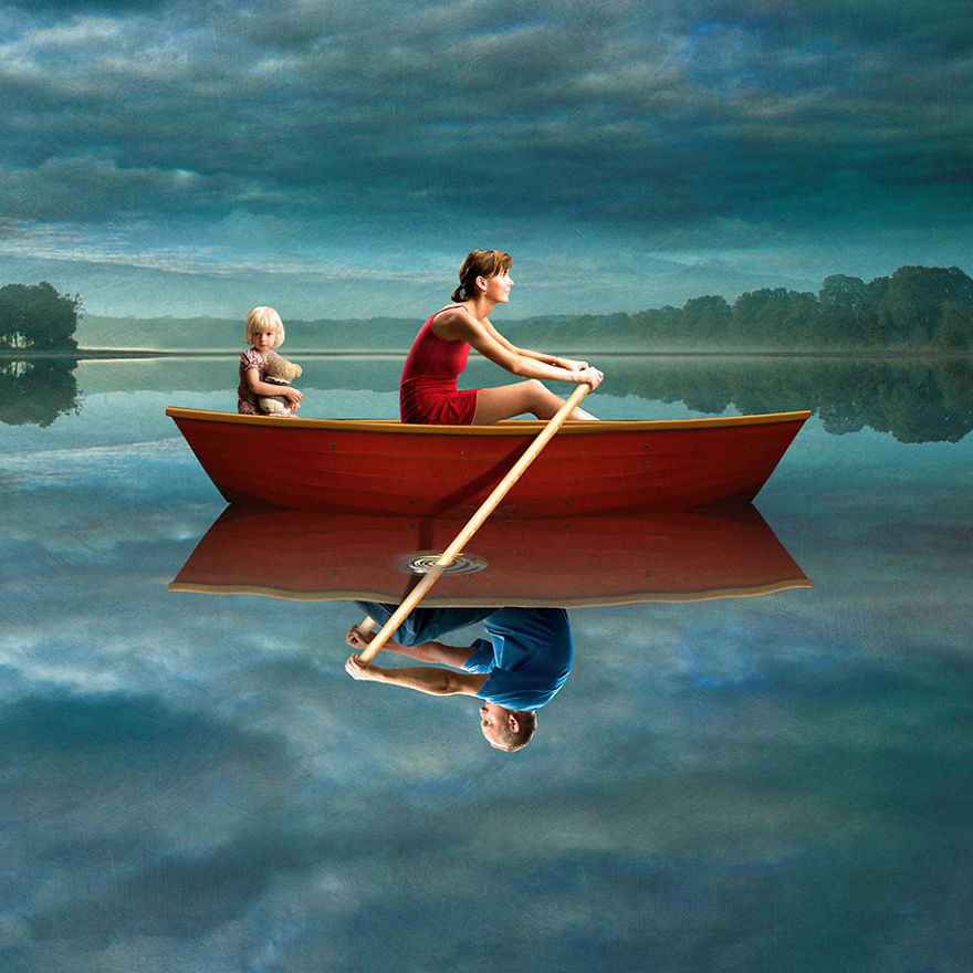 Igor Morski oscuras surrealistas ilustraciones