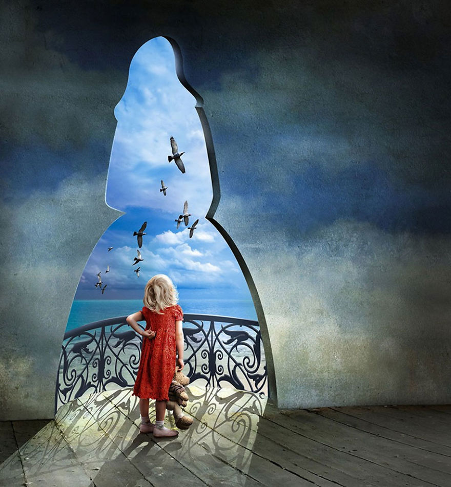 Igor Morski oscuras surrealistas ilustraciones 17