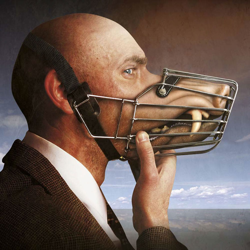 Igor Morski oscuras surrealistas ilustraciones 18