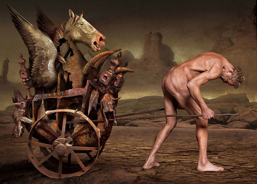Igor Morski oscuras surrealistas ilustraciones 21