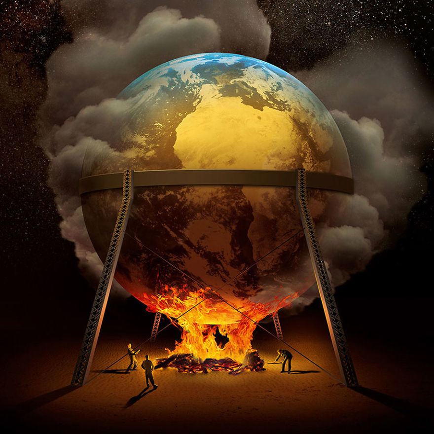 Igor Morski oscuras surrealistas ilustraciones 3