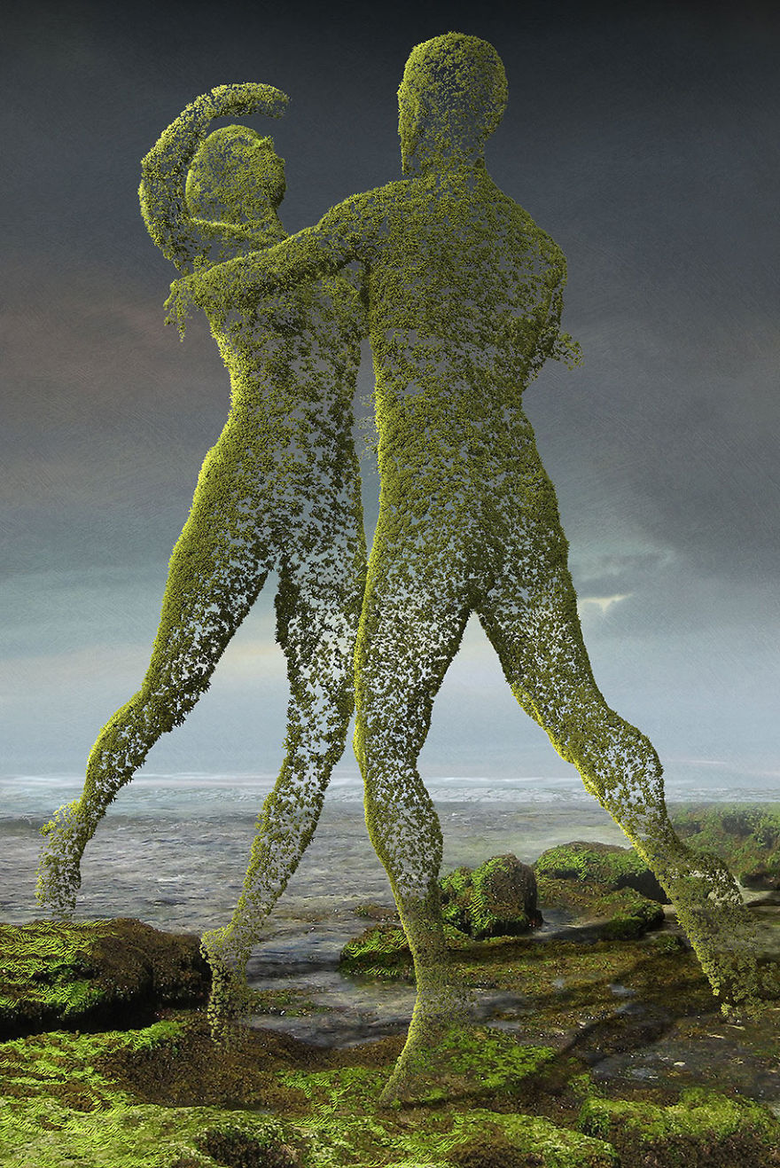 Igor Morski oscuras surrealistas ilustraciones 9