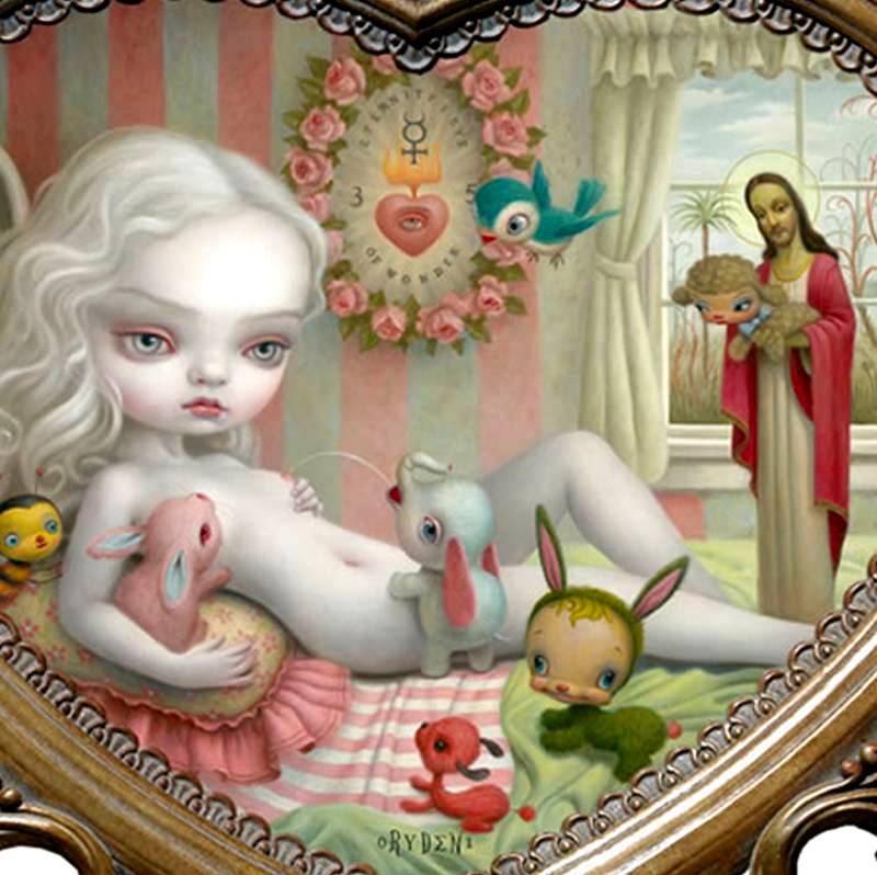 Mark Ryden ilustracion sensual erotica controvertida