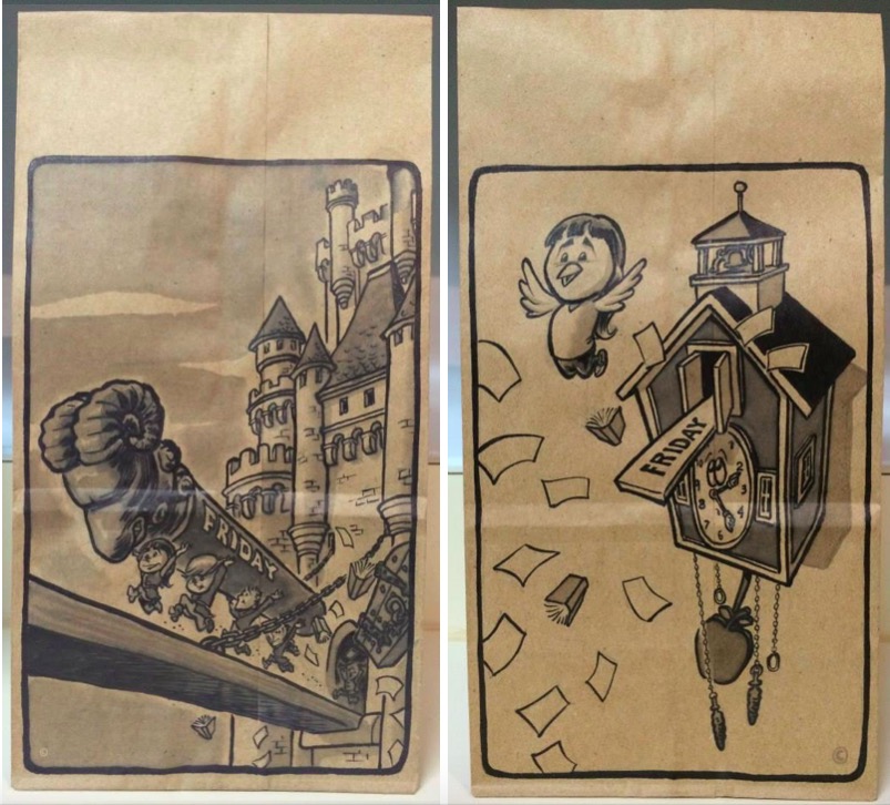 Mike Jenkins ilustraciones para su hija 15