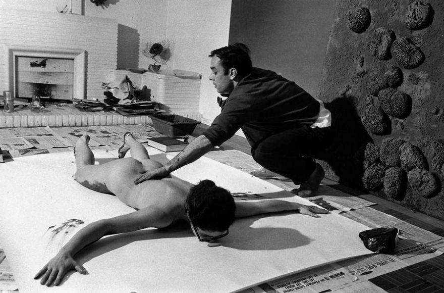 Yves Klein Cultura Inquieta