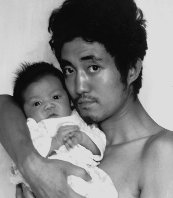 padre e hijo fotografia
