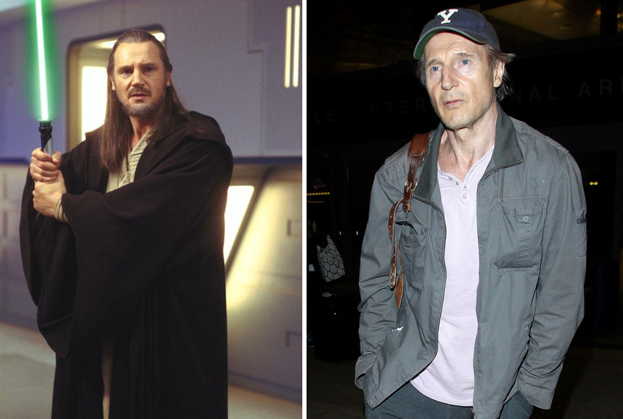 stars wars actors Liam Neeson