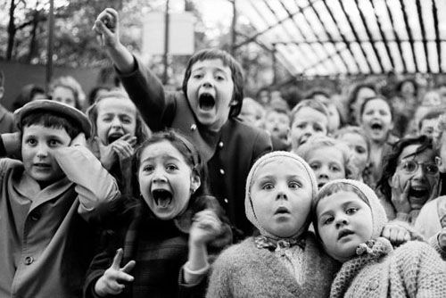 Sentimientos, niños sorprendidos
