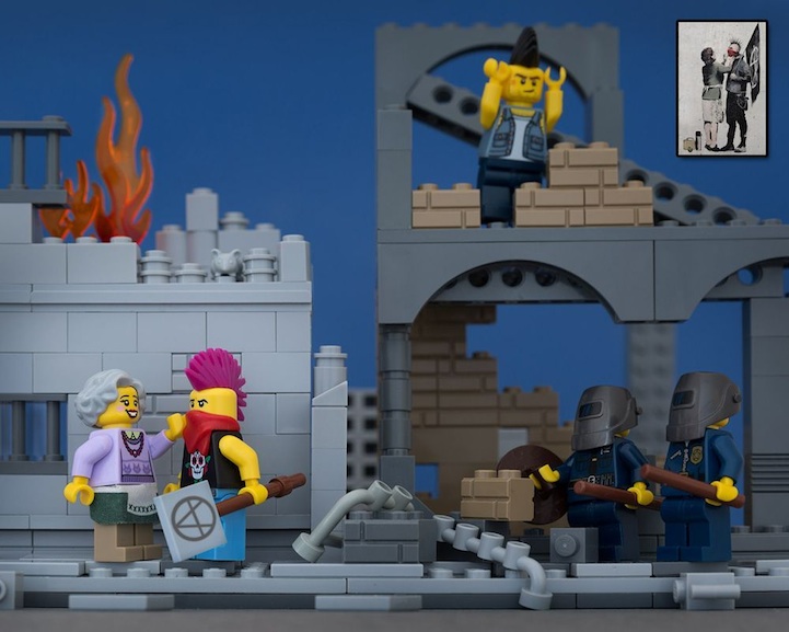 Banksy LEGO 4