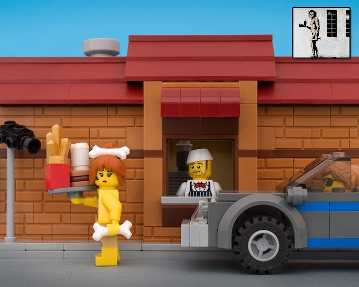 Banksy LEGO 8
