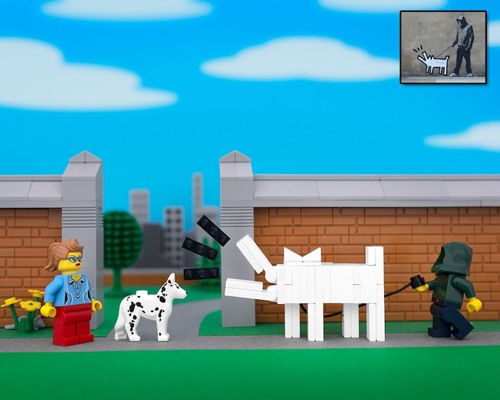 Banksy LEGO 9