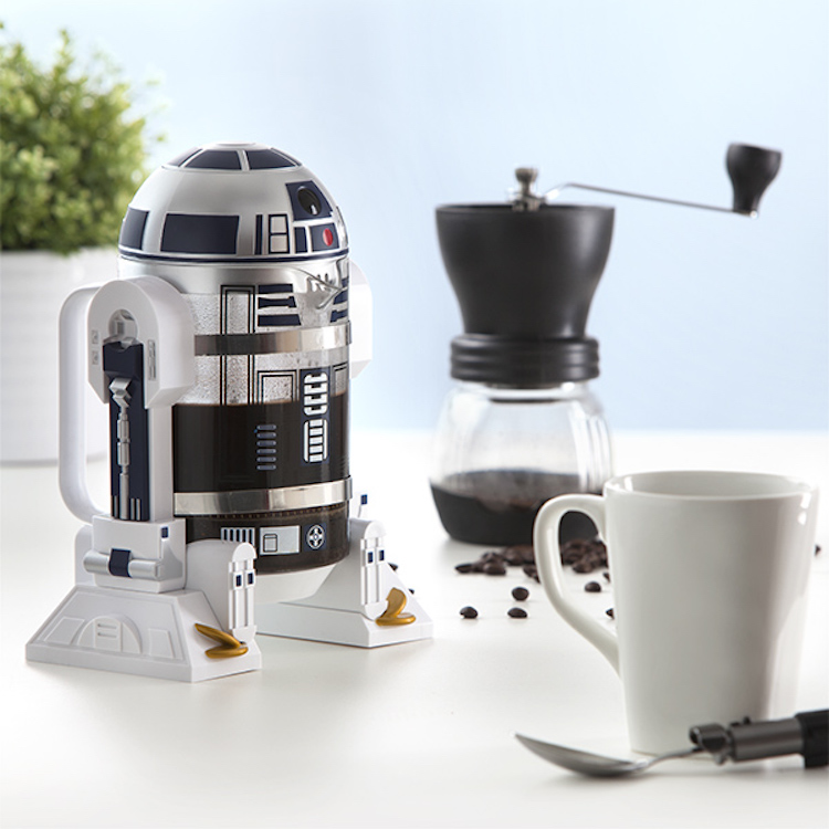 La guerra de las galaxias R2 D2 maquina cafe