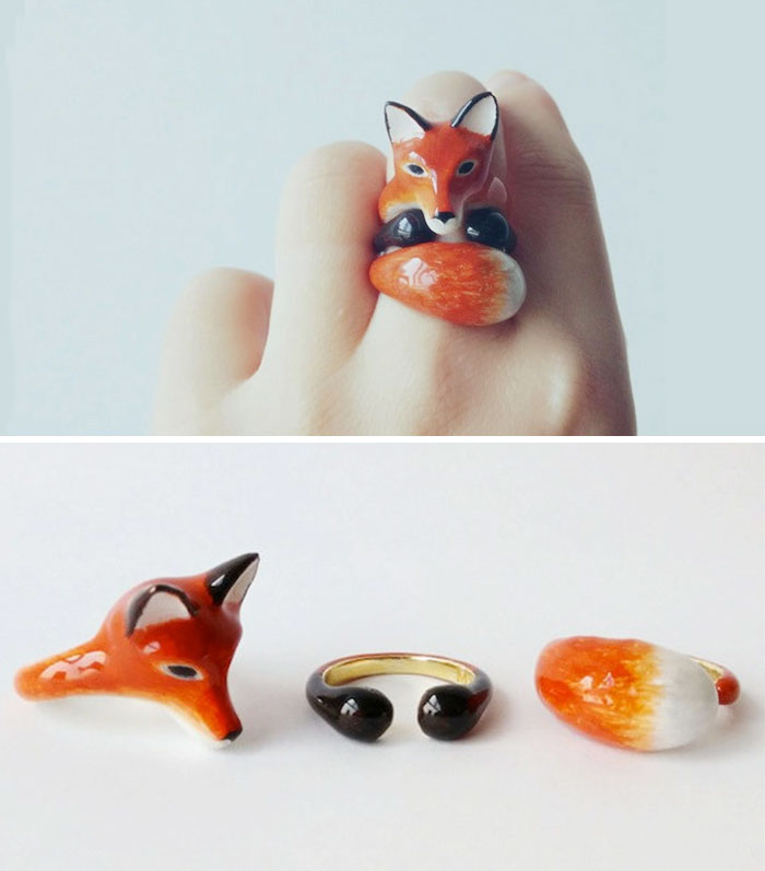 Mary Lou anillo animales 7
