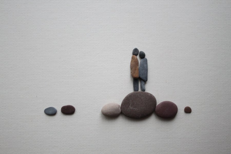 Sharon Nowlan sencillas esculturas piedras 3