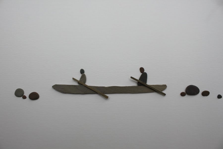 Sharon Nowlan sencillas esculturas piedras 7