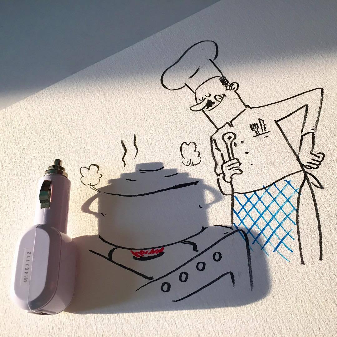 Vincent Bal Turns inteligentes ilustraciones sombras 2