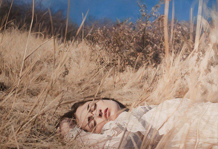 Yigal Ozeri pintura hiperrealista