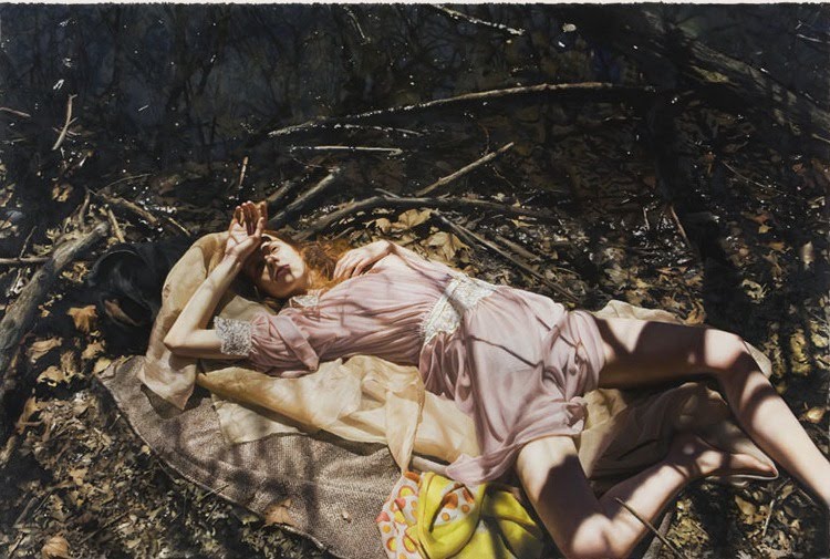 Yigal Ozeri pintura hiperrealista