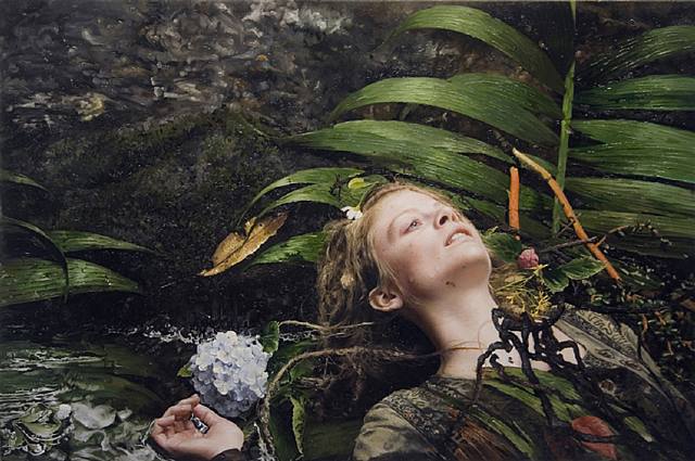 Yigal Ozeri pintura hiperrealista