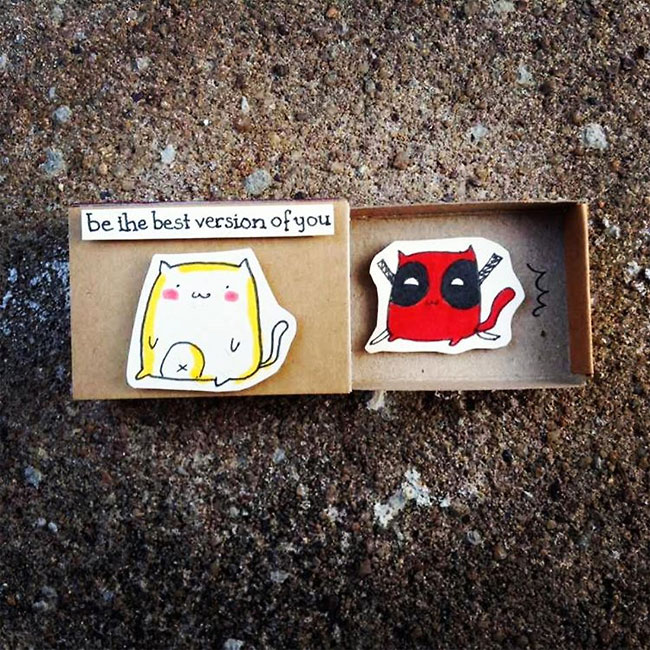 creativas cajas de cerillas 7