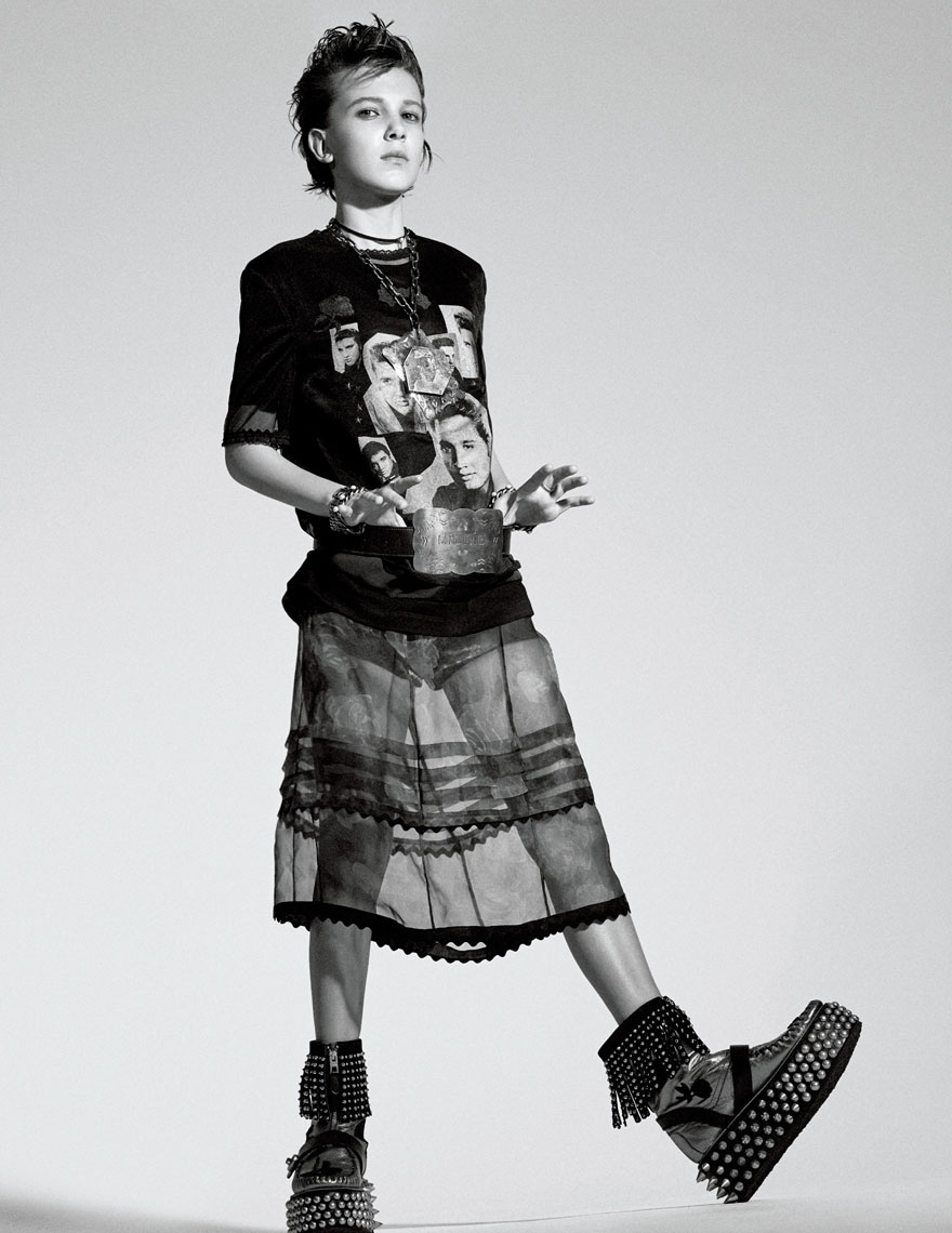 millie bobby brown stranger things first cover 10