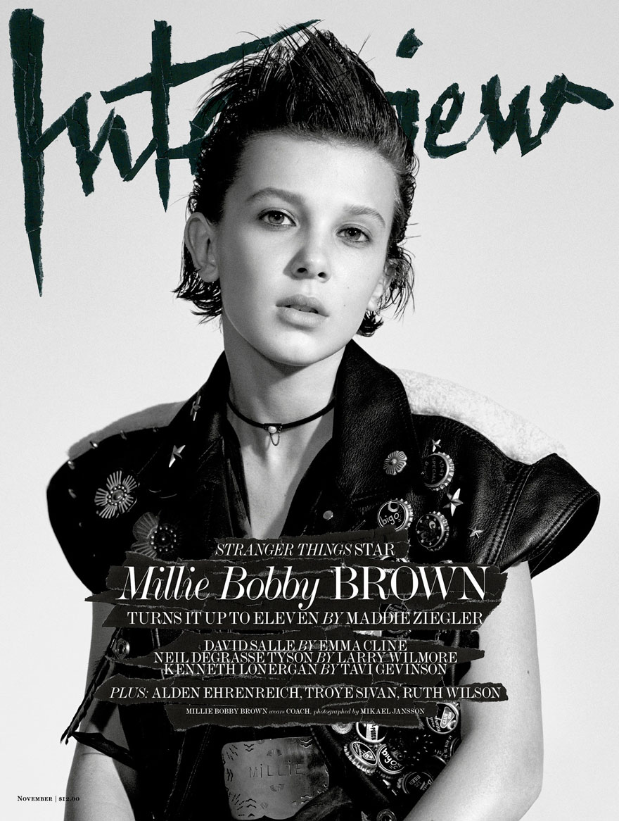 millie bobby brown stranger things first cover 2