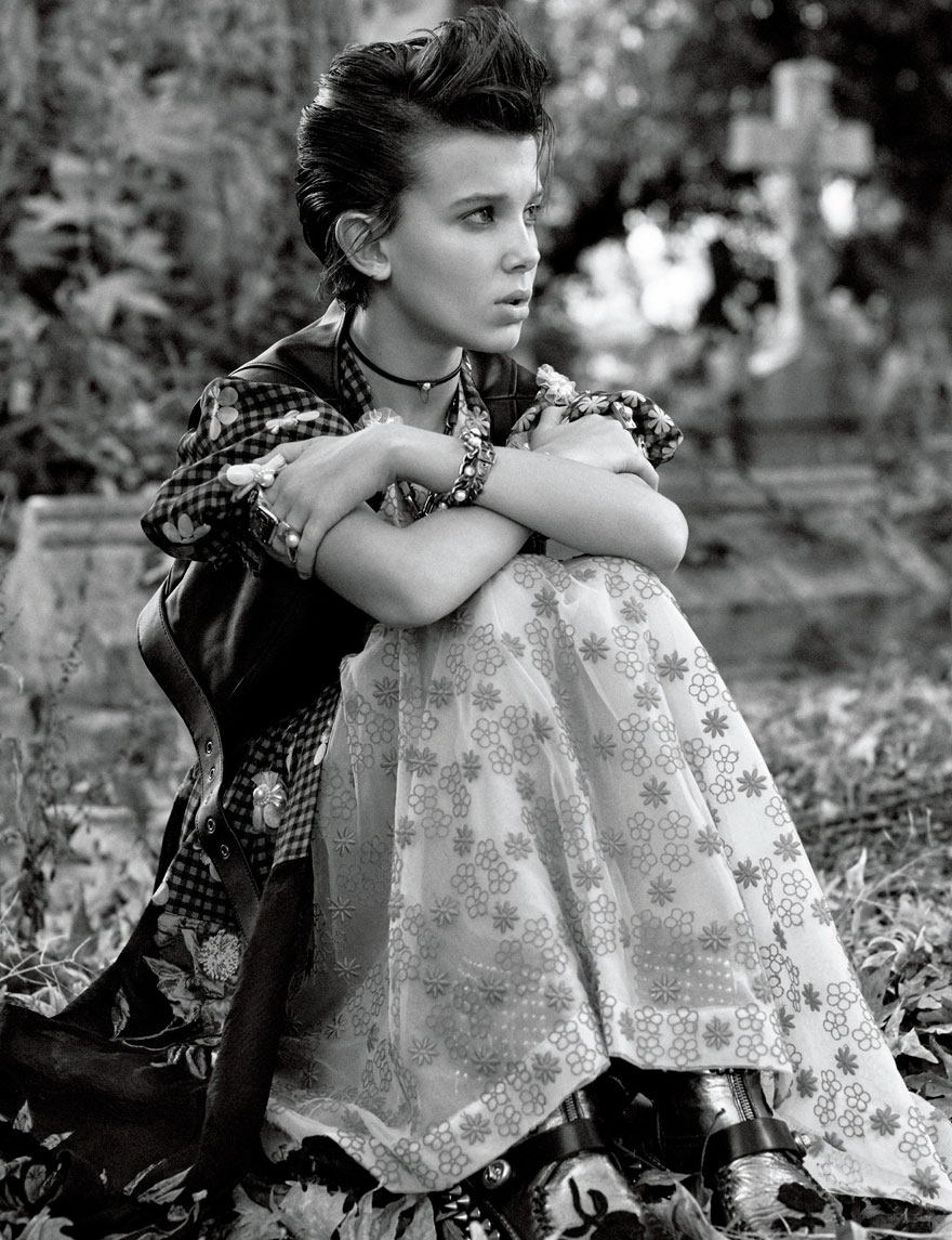 millie bobby brown stranger things first cover 3