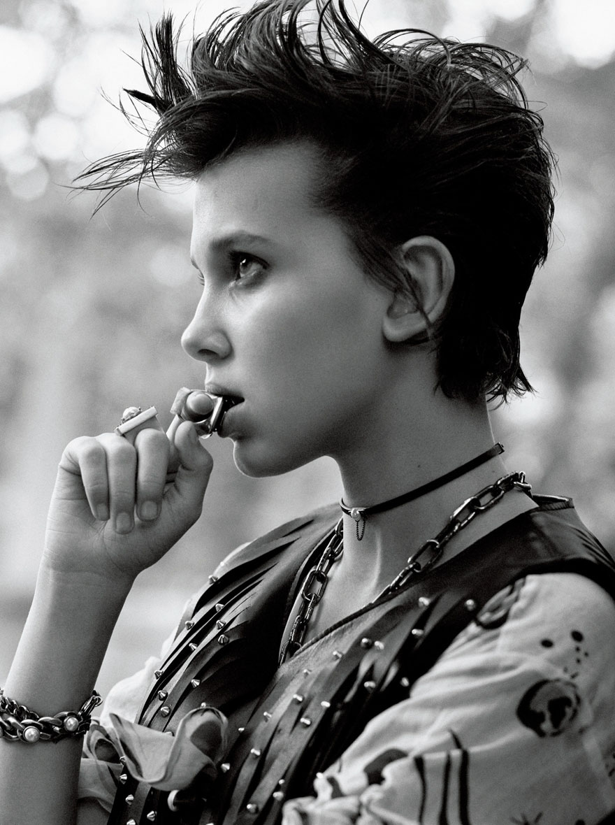 millie bobby brown stranger things first cover 9