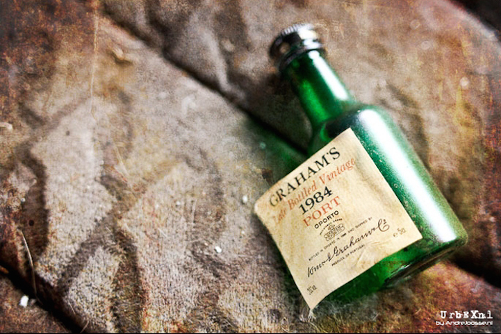 Tren Orient Express oxidado.