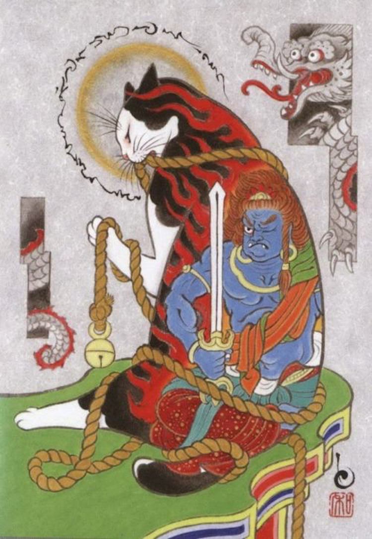 Kazuaki Horitomo gatos tatuados 10