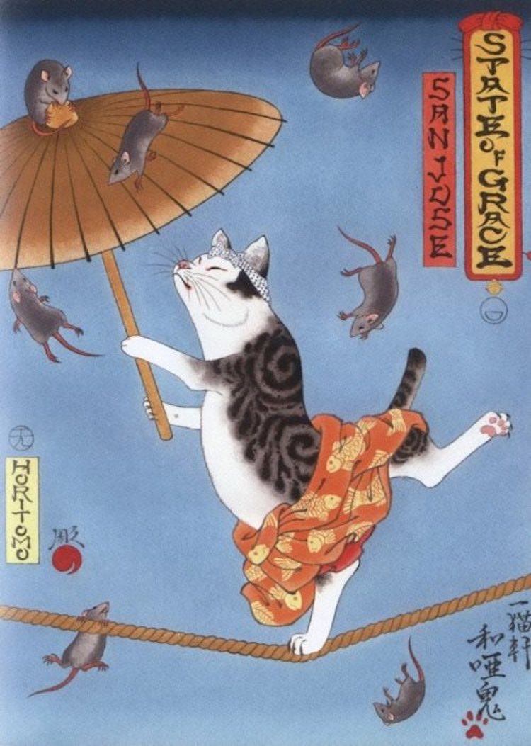 Kazuaki Horitomo gatos tatuados 7