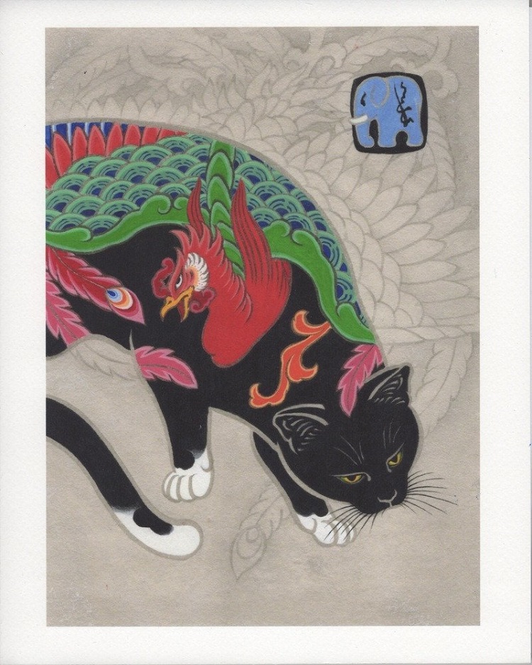 Kazuaki Horitomo gatos tatuados 8