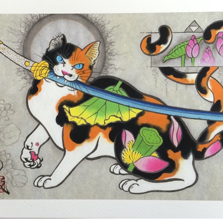 Kazuaki Horitomo gatos tatuados 9