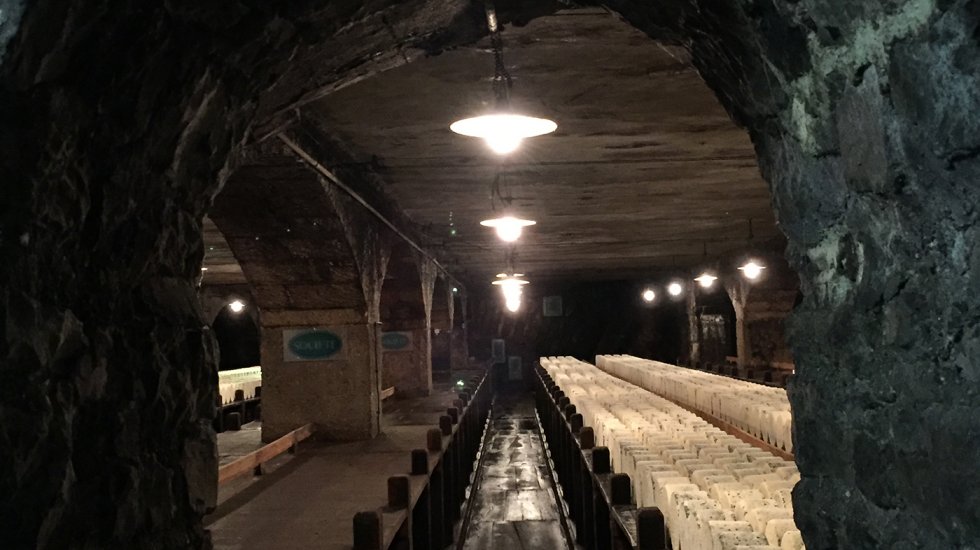 Cuevas Roquefort Société (se pueden visitar) / ©Frédérique Galtier.