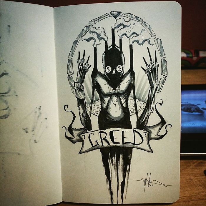 Shawn Coss siete pecados capitales 2