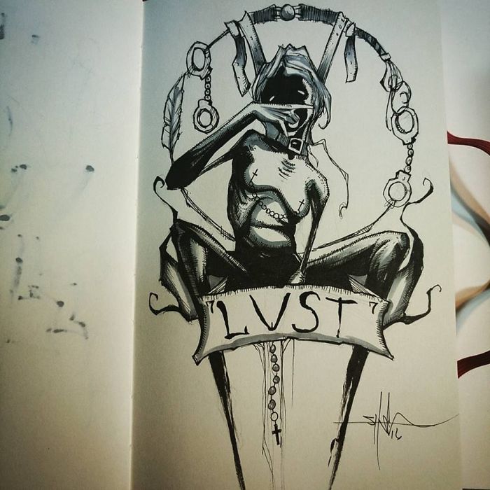 Shawn Coss siete pecados capitales 4