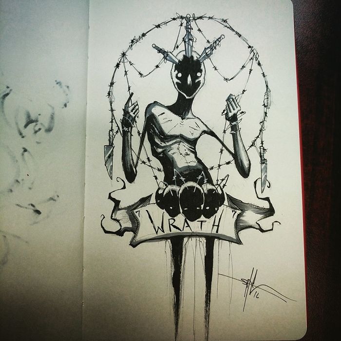 Shawn Coss siete pecados capitales 7