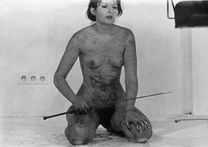 Marina Abramović The lips of Thomas 1970 1975
