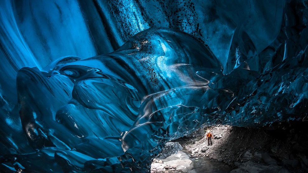 El glaciar Vatnajokull de Islandia el mayor glaciar de Europa