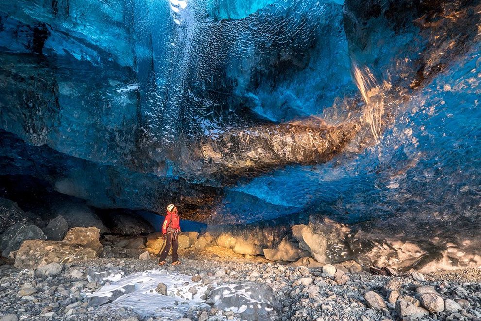 El glaciar Vatnajokull de Islandia el mayor glaciar de Europa