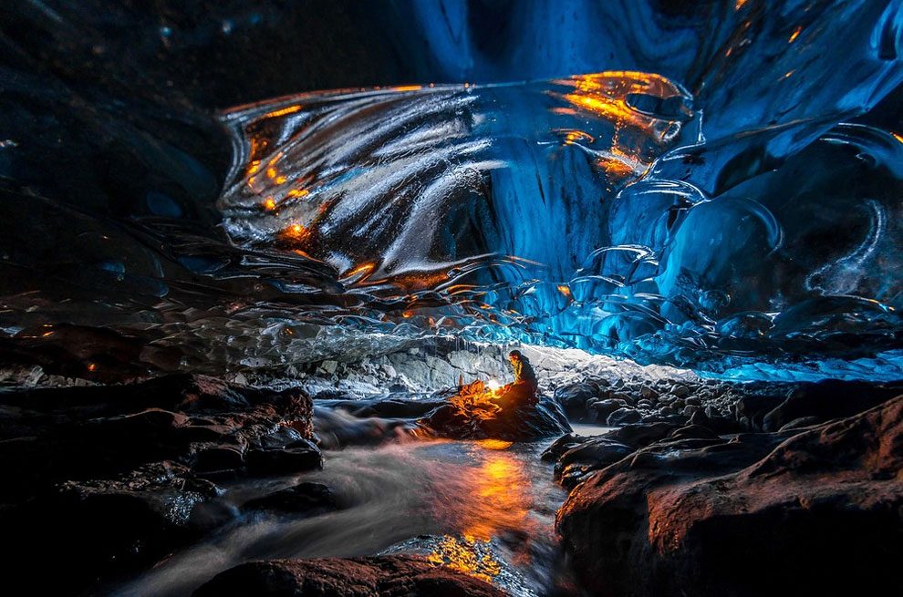 El glaciar Vatnajokull de Islandia el mayor glaciar de Europa