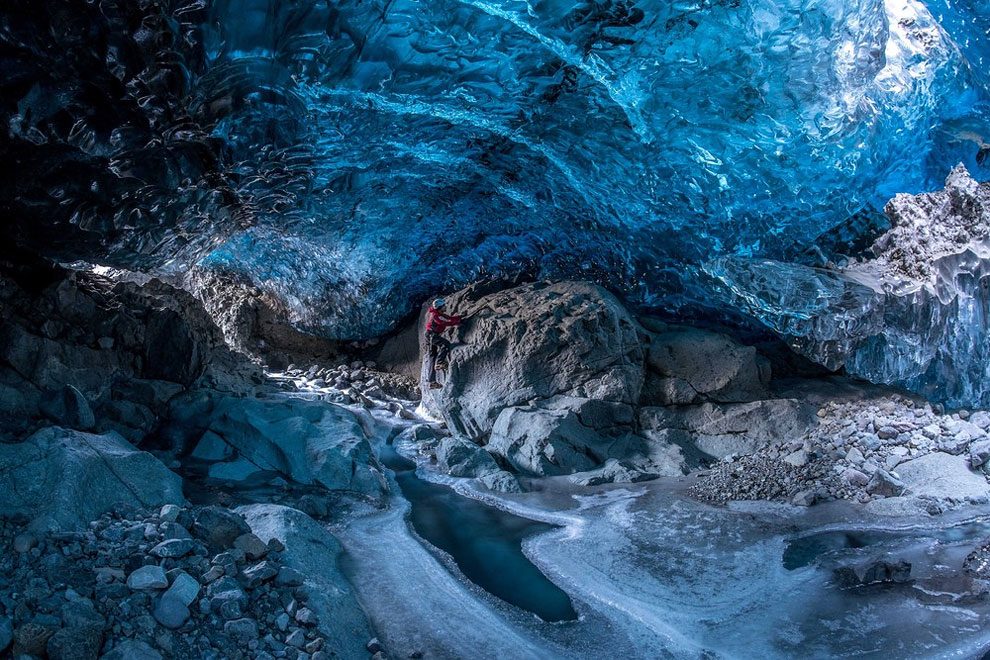 El glaciar Vatnajokull de Islandia el mayor glaciar de Europa