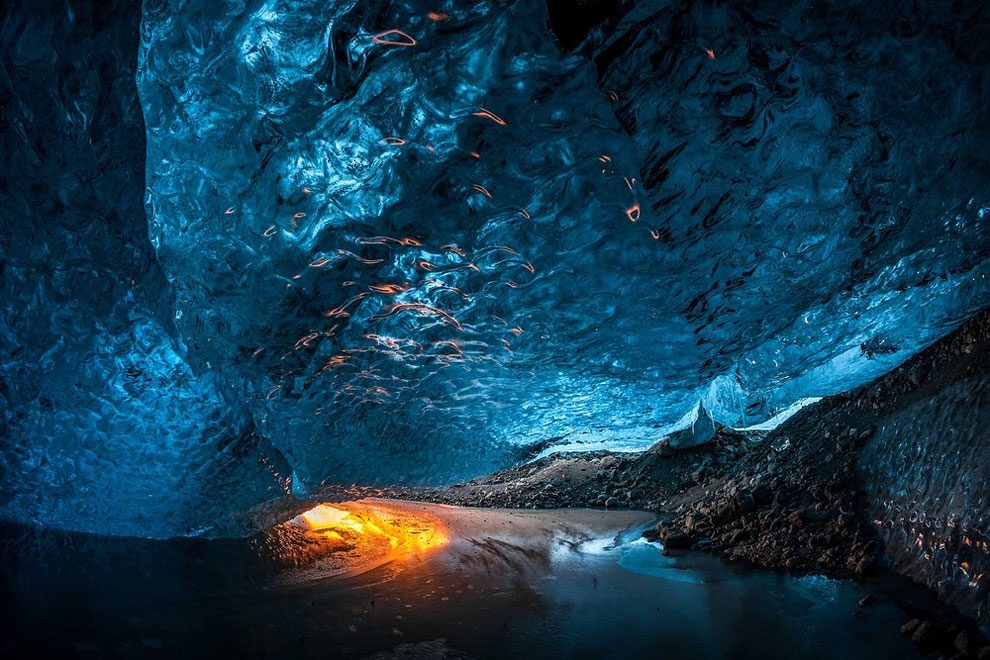El glaciar Vatnajokull de Islandia el mayor glaciar de Europa