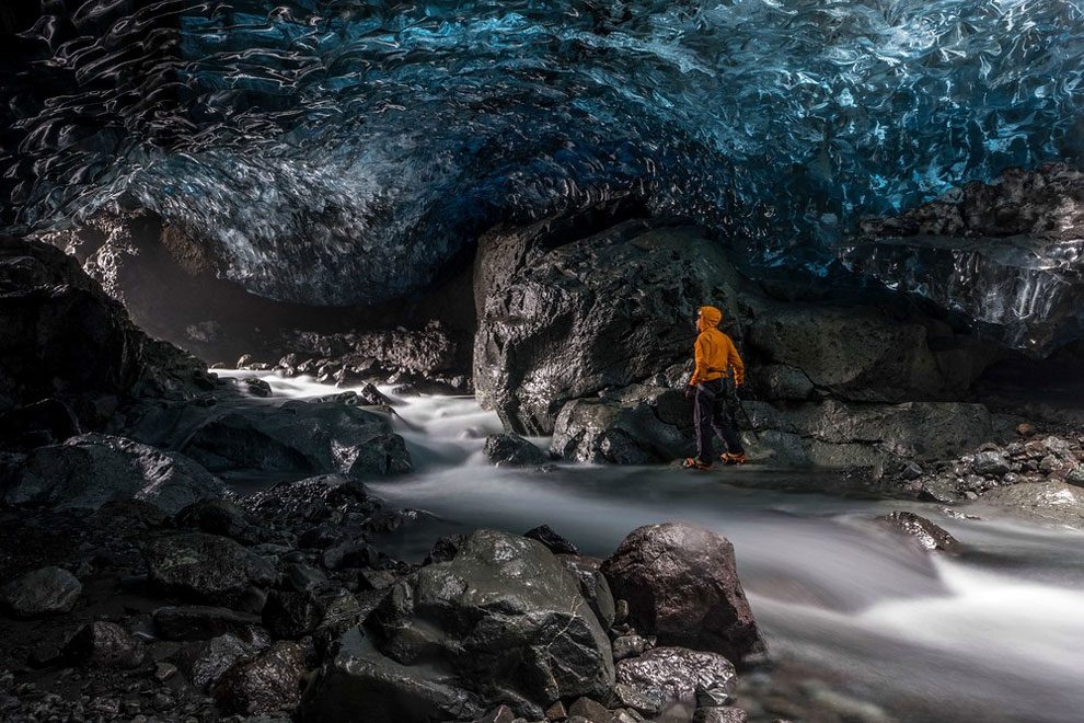 El glaciar Vatnajokull de Islandia el mayor glaciar de Europa
