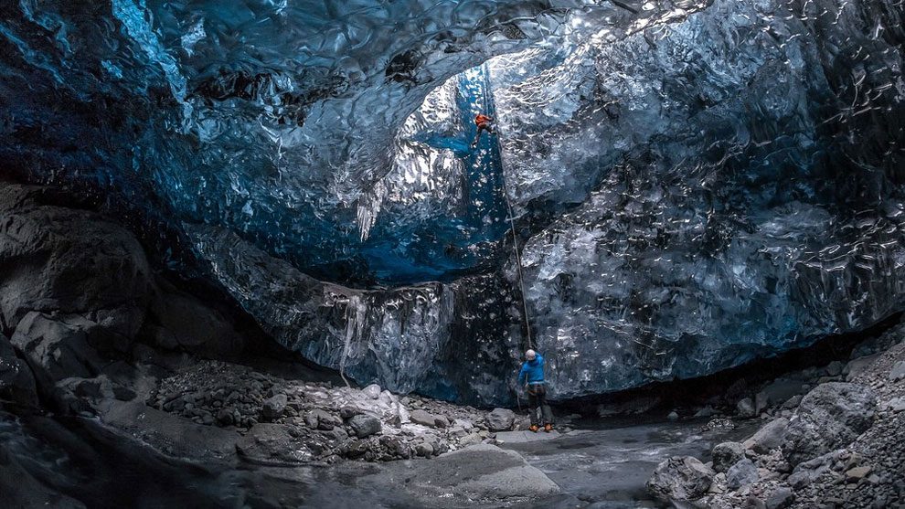 El glaciar Vatnajokull de Islandia el mayor glaciar de Europa